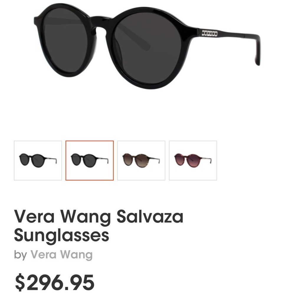 Vera Wang Salvaza Sunglasses by Vera Wang